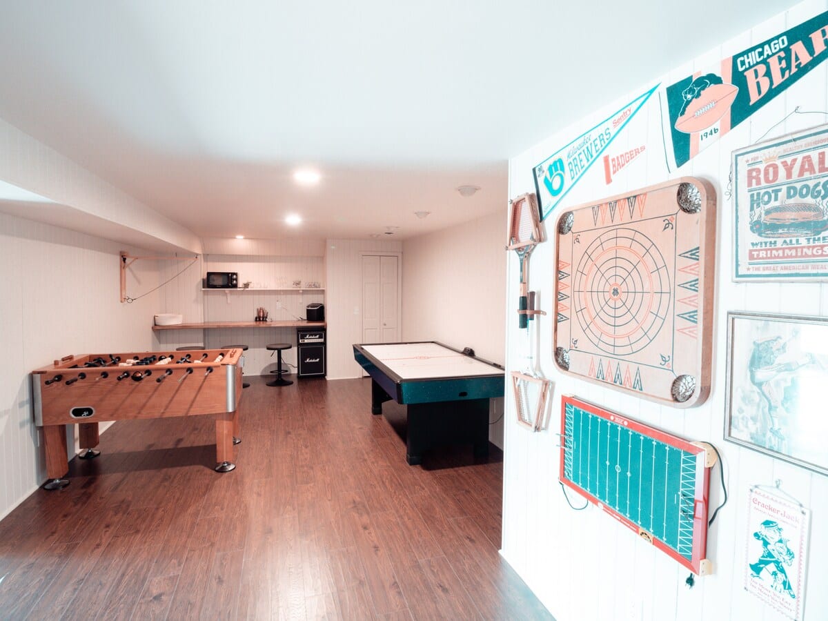 Game room — view 3 at Harbor on 23rd — Lake Geneva vacation rental