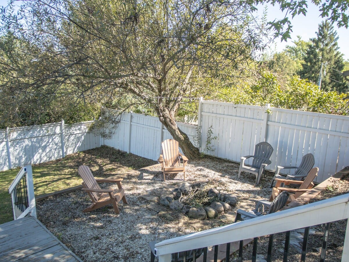 Patio 1 — view 2 at Harbor on 23rd — Lake Geneva vacation rental