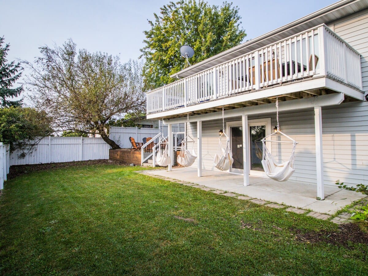 Patio 2 — view 2 at Harbor on 23rd — Lake Geneva vacation rental